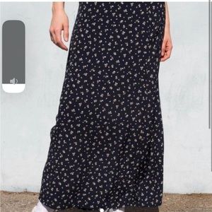 Brandy Melville Floral Maxi Skirt